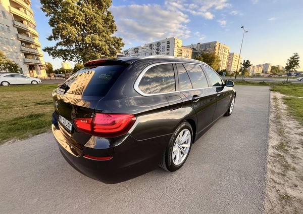 BMW Seria 5 cena 72000 przebieg: 227707, rok produkcji 2015 z Warszawa małe 379